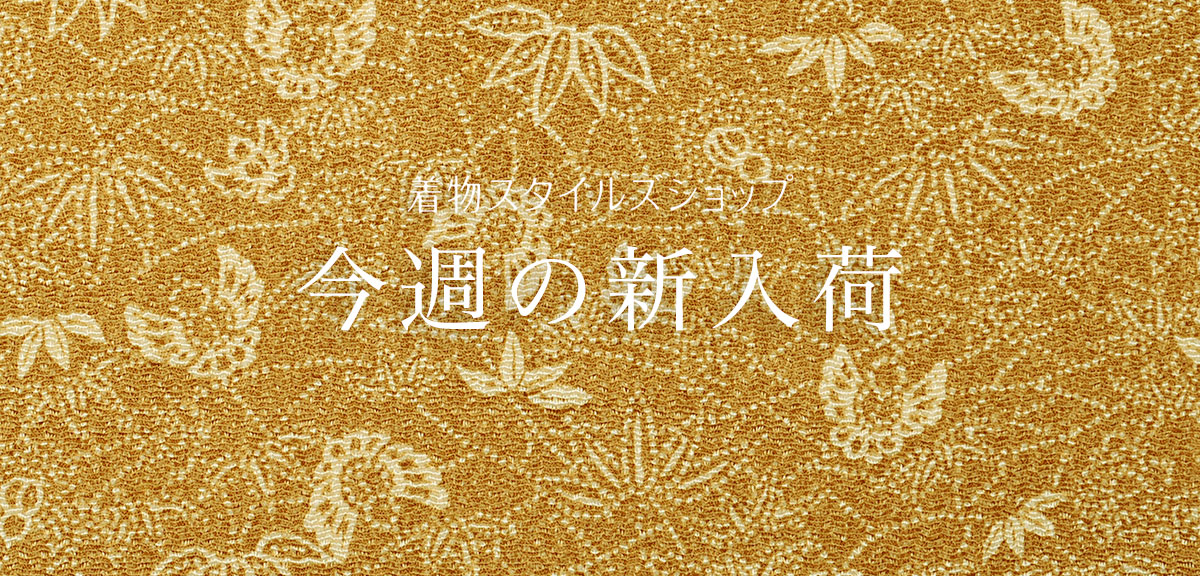 リユース・中古・リサイクル着物なら着物スタイルズショップ 新着商品